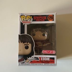 Stranger Things Eddie Target Exclusive Funko Pop